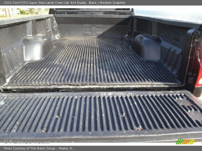 Black / Medium Graphite 2001 Ford F350 Super Duty Lariat Crew Cab 4x4 Dually