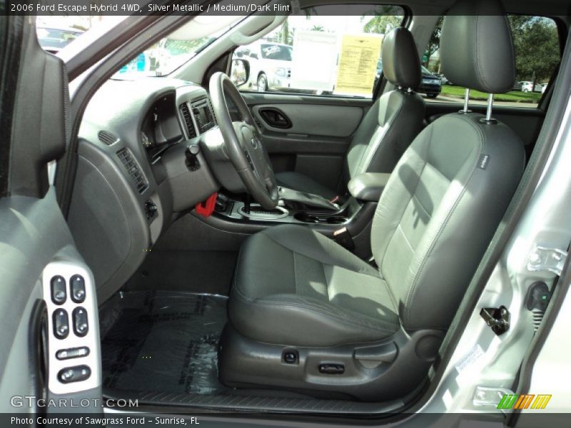 Silver Metallic / Medium/Dark Flint 2006 Ford Escape Hybrid 4WD