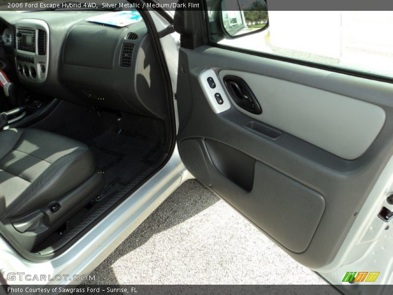 Silver Metallic / Medium/Dark Flint 2006 Ford Escape Hybrid 4WD