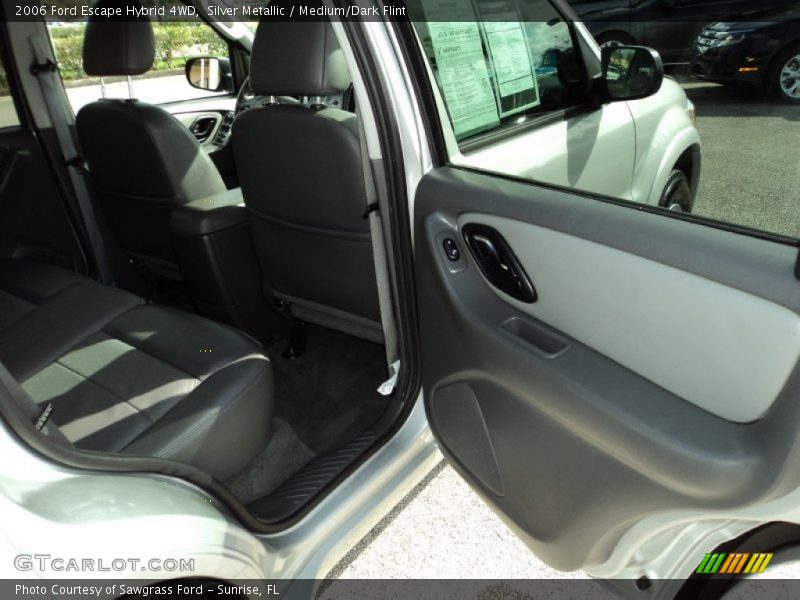 Silver Metallic / Medium/Dark Flint 2006 Ford Escape Hybrid 4WD