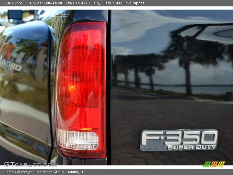 Black / Medium Graphite 2001 Ford F350 Super Duty Lariat Crew Cab 4x4 Dually
