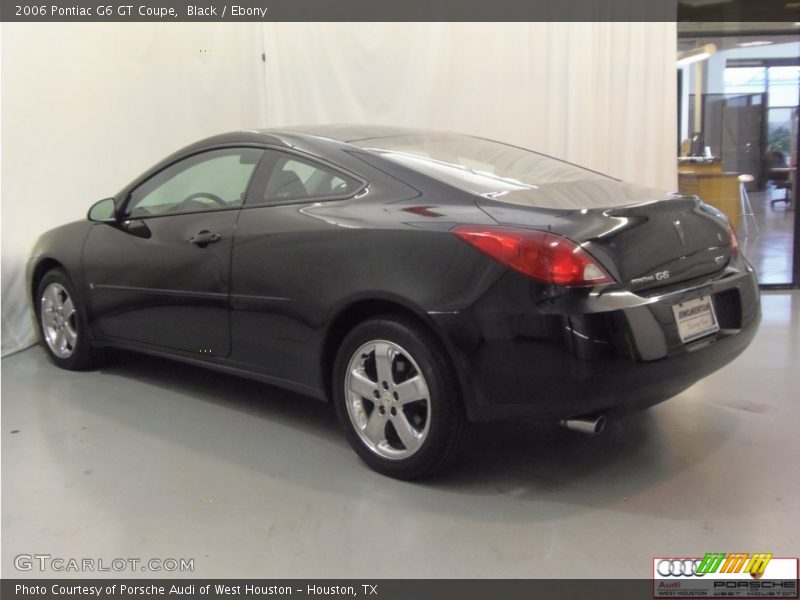 Black / Ebony 2006 Pontiac G6 GT Coupe