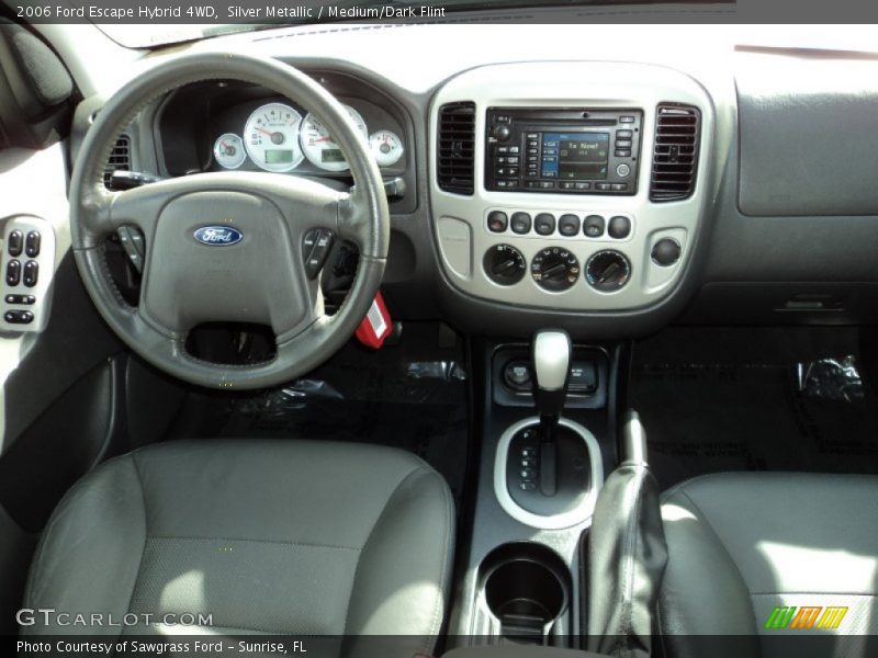 Silver Metallic / Medium/Dark Flint 2006 Ford Escape Hybrid 4WD