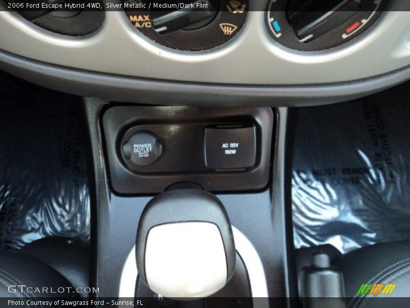 Silver Metallic / Medium/Dark Flint 2006 Ford Escape Hybrid 4WD