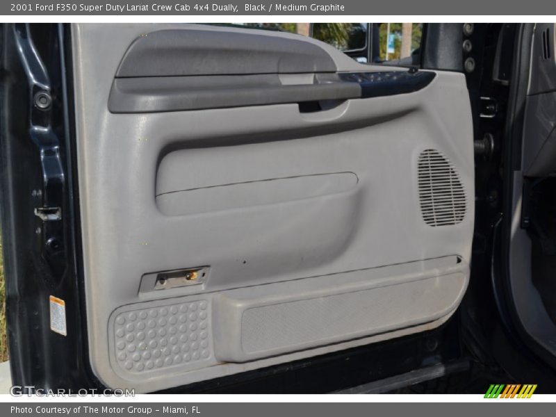 Black / Medium Graphite 2001 Ford F350 Super Duty Lariat Crew Cab 4x4 Dually