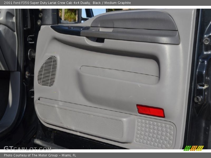 Black / Medium Graphite 2001 Ford F350 Super Duty Lariat Crew Cab 4x4 Dually