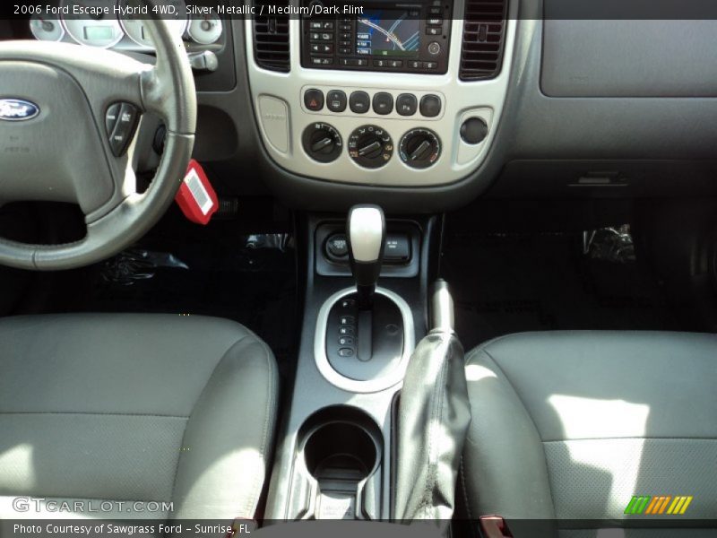 Silver Metallic / Medium/Dark Flint 2006 Ford Escape Hybrid 4WD