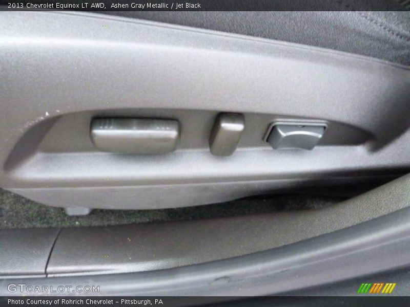 Ashen Gray Metallic / Jet Black 2013 Chevrolet Equinox LT AWD