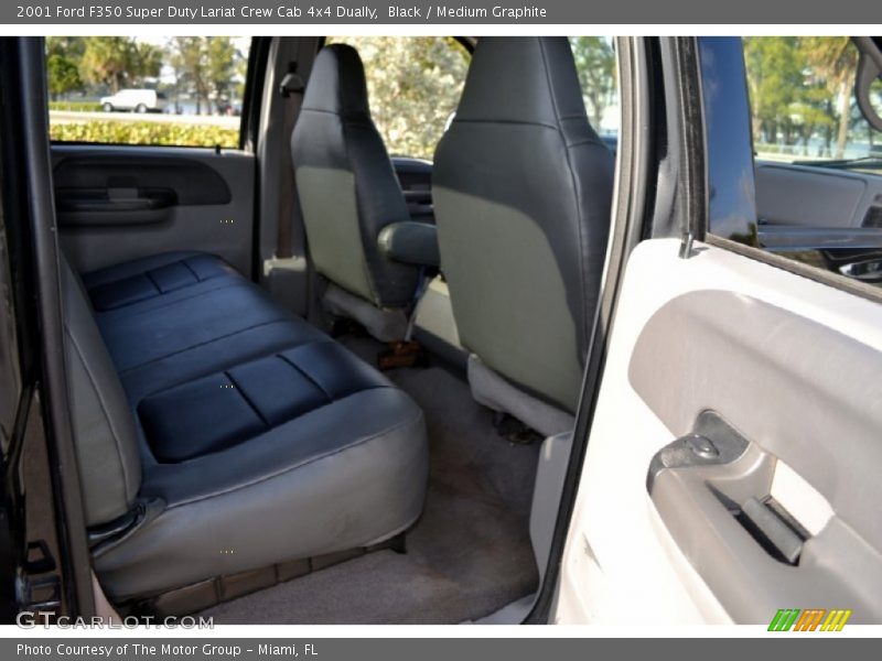 Rear Seat of 2001 F350 Super Duty Lariat Crew Cab 4x4 Dually