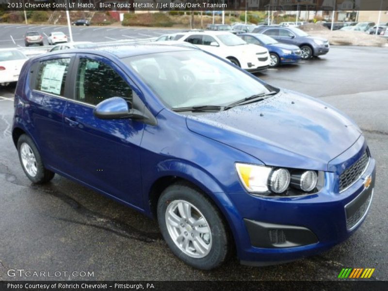 Front 3/4 View of 2013 Sonic LT Hatch