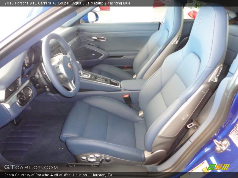  2013 911 Carrera 4S Coupe Yachting Blue Interior