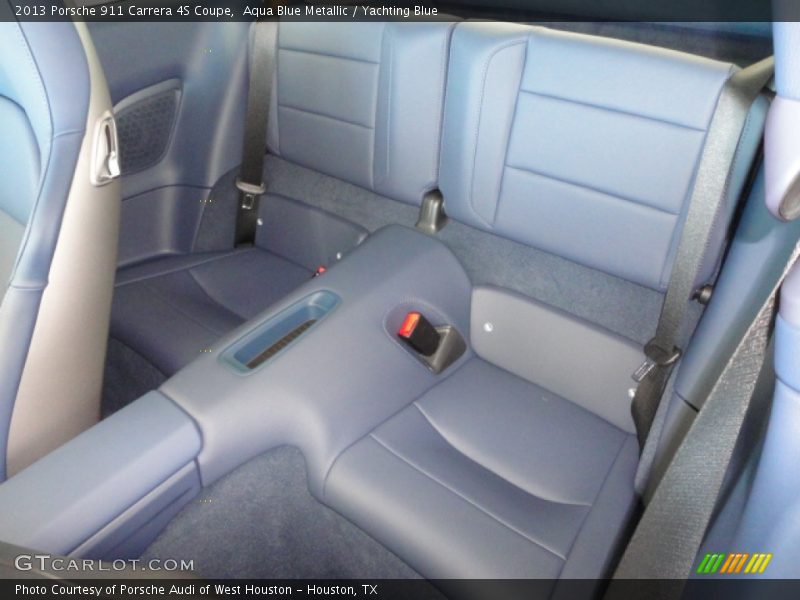 Rear Seat of 2013 911 Carrera 4S Coupe