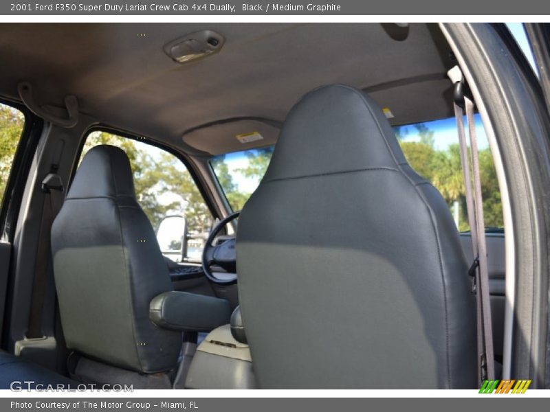 Black / Medium Graphite 2001 Ford F350 Super Duty Lariat Crew Cab 4x4 Dually