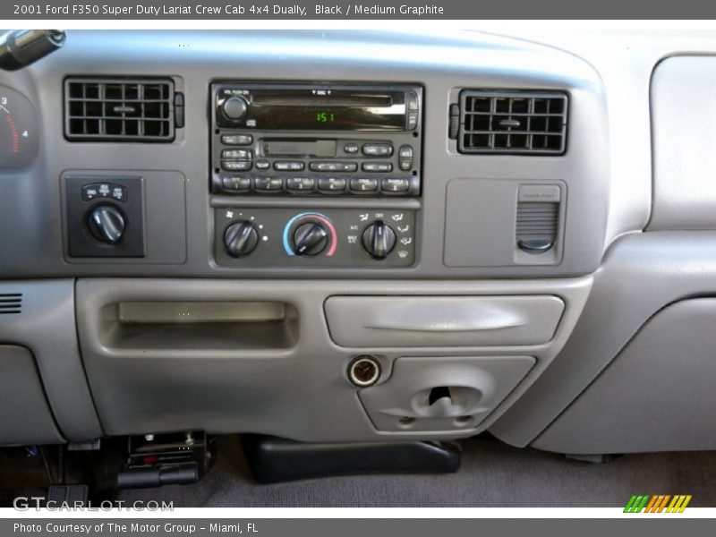 Black / Medium Graphite 2001 Ford F350 Super Duty Lariat Crew Cab 4x4 Dually