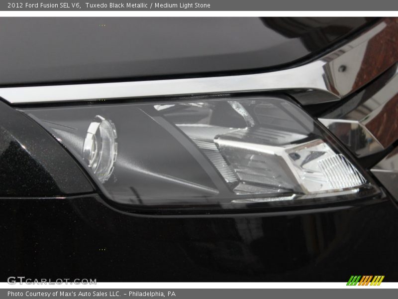 Tuxedo Black Metallic / Medium Light Stone 2012 Ford Fusion SEL V6