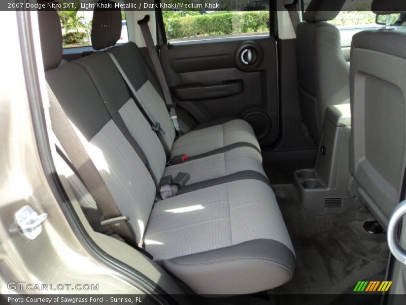 Light Khaki Metallic / Dark Khaki/Medium Khaki 2007 Dodge Nitro SXT