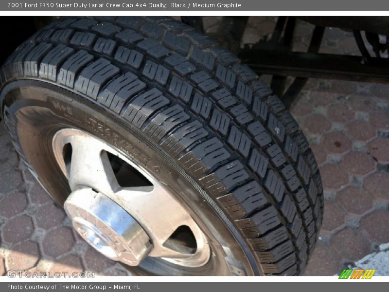 Black / Medium Graphite 2001 Ford F350 Super Duty Lariat Crew Cab 4x4 Dually