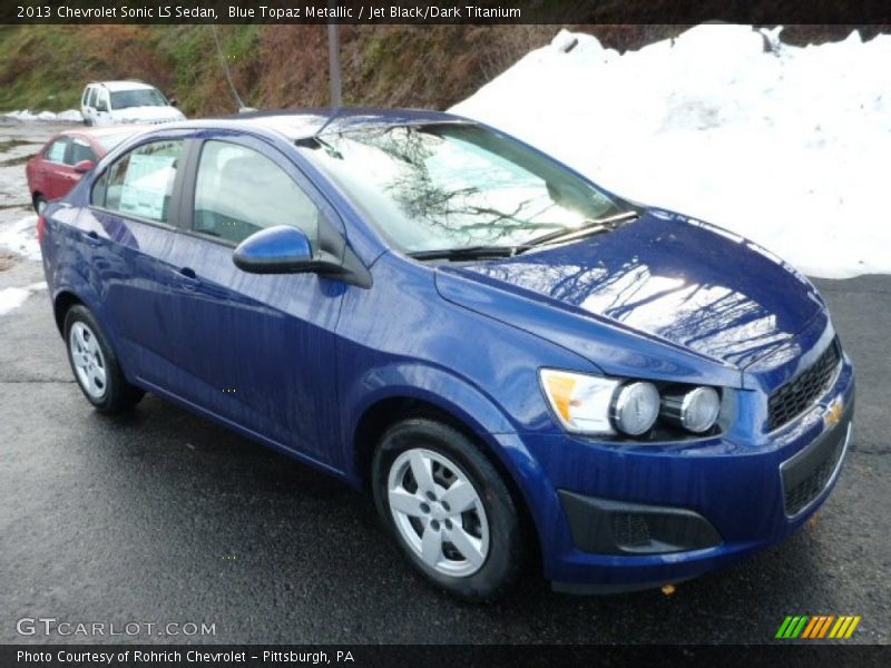 Front 3/4 View of 2013 Sonic LS Sedan