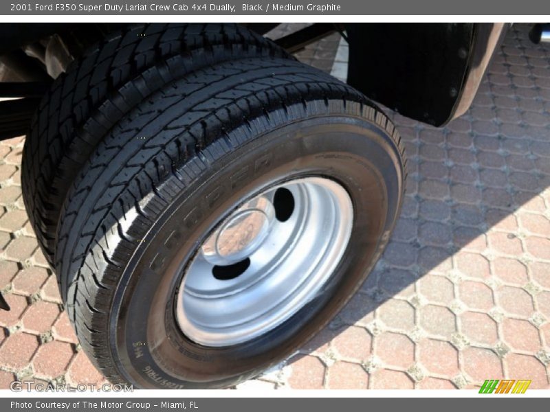 Black / Medium Graphite 2001 Ford F350 Super Duty Lariat Crew Cab 4x4 Dually