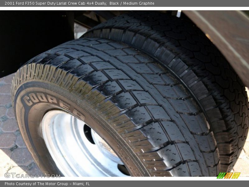 Black / Medium Graphite 2001 Ford F350 Super Duty Lariat Crew Cab 4x4 Dually