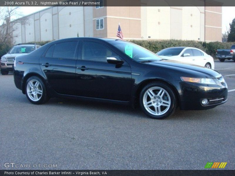 Nighthawk Black Pearl / Parchment 2008 Acura TL 3.2