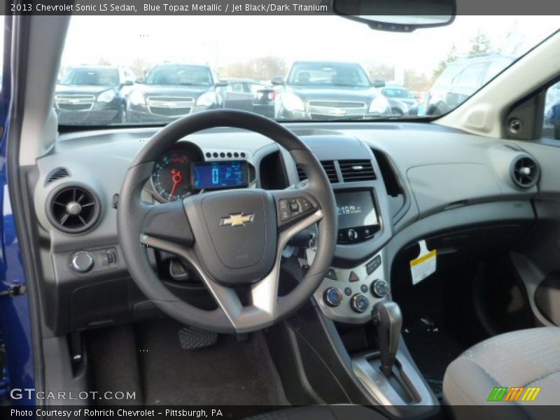 Dashboard of 2013 Sonic LS Sedan