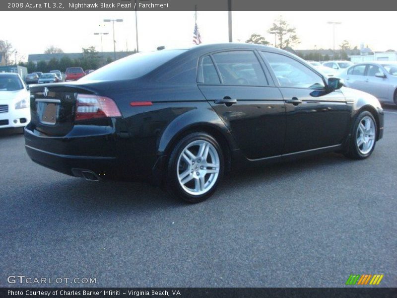 Nighthawk Black Pearl / Parchment 2008 Acura TL 3.2
