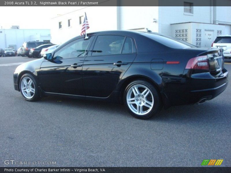 Nighthawk Black Pearl / Parchment 2008 Acura TL 3.2