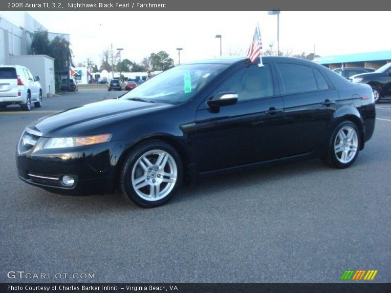 Nighthawk Black Pearl / Parchment 2008 Acura TL 3.2