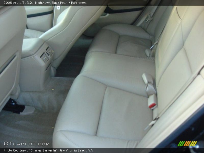 Nighthawk Black Pearl / Parchment 2008 Acura TL 3.2