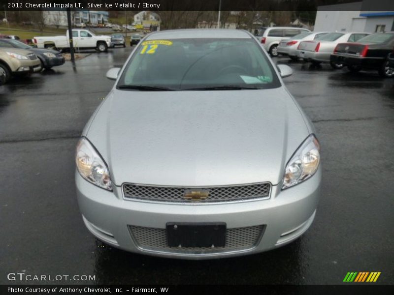 Silver Ice Metallic / Ebony 2012 Chevrolet Impala LT
