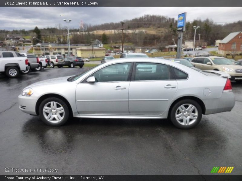 Silver Ice Metallic / Ebony 2012 Chevrolet Impala LT