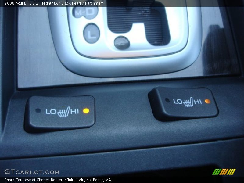 Nighthawk Black Pearl / Parchment 2008 Acura TL 3.2