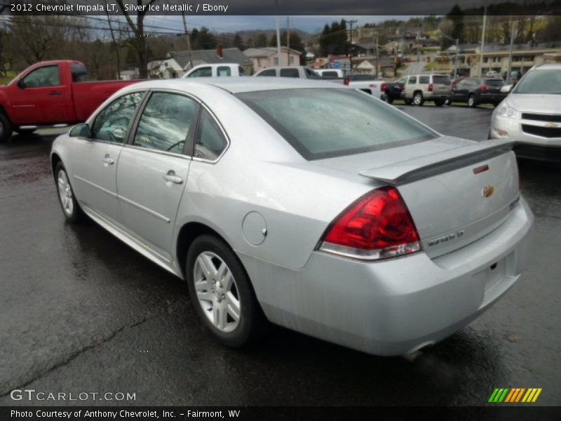 Silver Ice Metallic / Ebony 2012 Chevrolet Impala LT