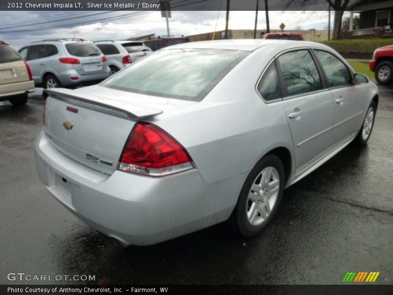 Silver Ice Metallic / Ebony 2012 Chevrolet Impala LT