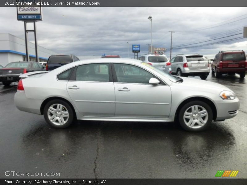 Silver Ice Metallic / Ebony 2012 Chevrolet Impala LT