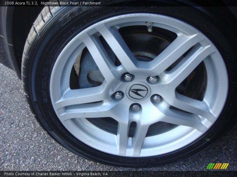 Nighthawk Black Pearl / Parchment 2008 Acura TL 3.2