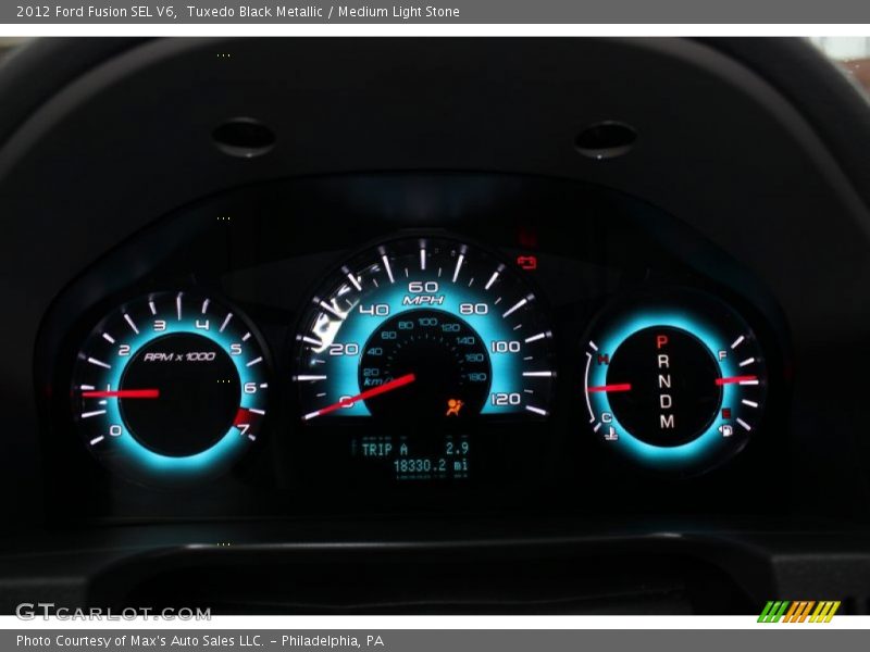  2012 Fusion SEL V6 SEL V6 Gauges