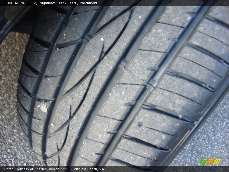 Nighthawk Black Pearl / Parchment 2008 Acura TL 3.2