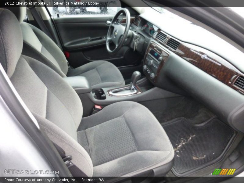 Silver Ice Metallic / Ebony 2012 Chevrolet Impala LT