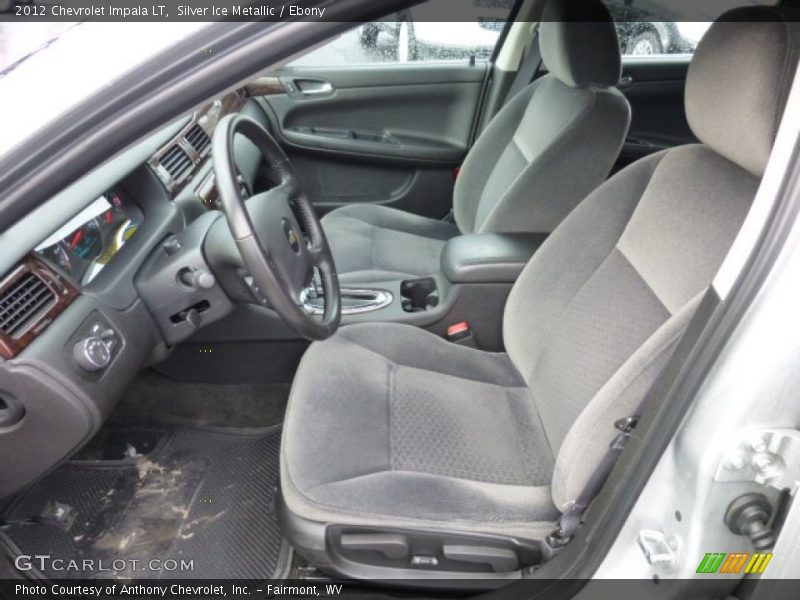 Silver Ice Metallic / Ebony 2012 Chevrolet Impala LT