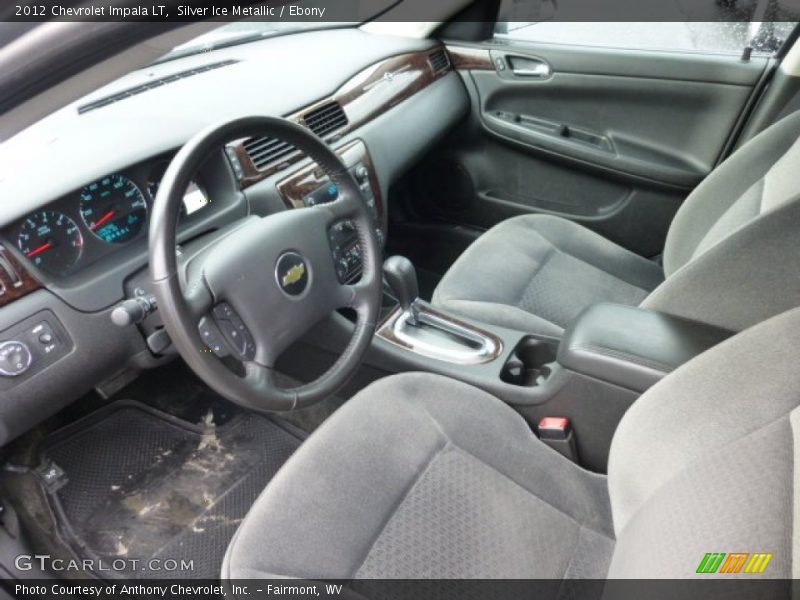 Silver Ice Metallic / Ebony 2012 Chevrolet Impala LT