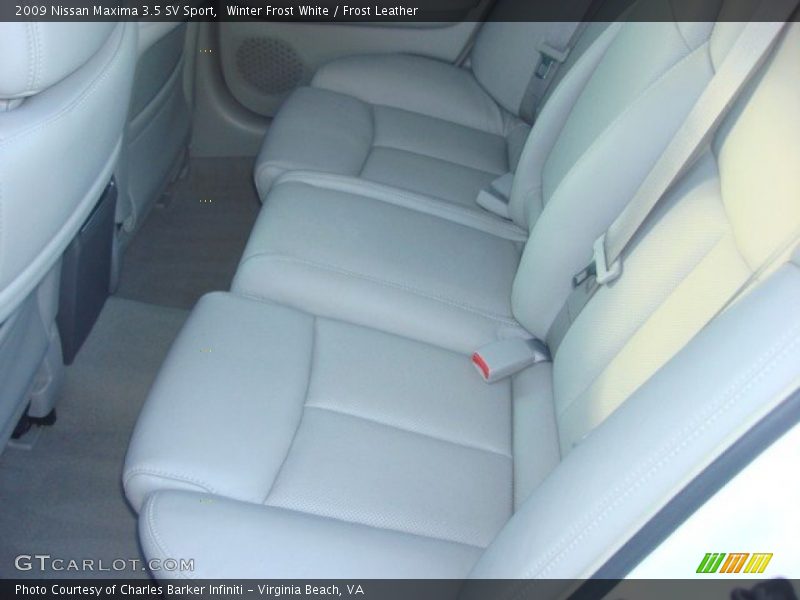 Winter Frost White / Frost Leather 2009 Nissan Maxima 3.5 SV Sport