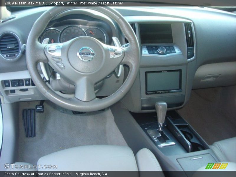 Winter Frost White / Frost Leather 2009 Nissan Maxima 3.5 SV Sport