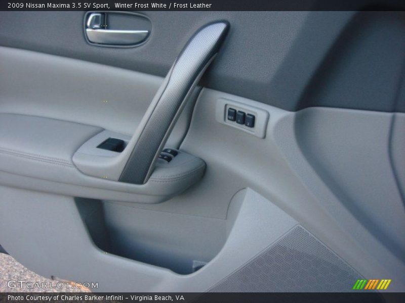 Winter Frost White / Frost Leather 2009 Nissan Maxima 3.5 SV Sport