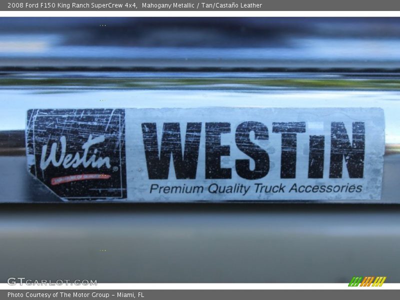 Mahogany Metallic / Tan/Castaño Leather 2008 Ford F150 King Ranch SuperCrew 4x4
