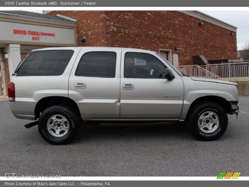 Quicksilver / Pewter 2005 Cadillac Escalade AWD