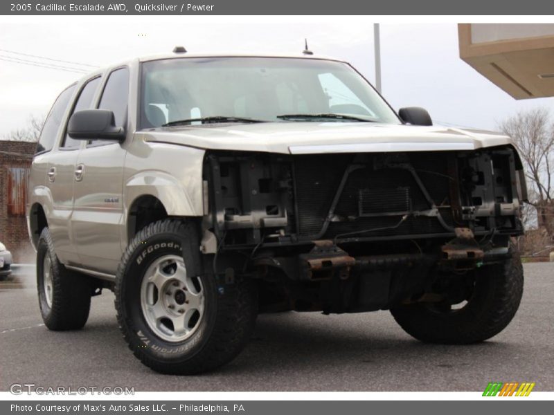 Quicksilver / Pewter 2005 Cadillac Escalade AWD