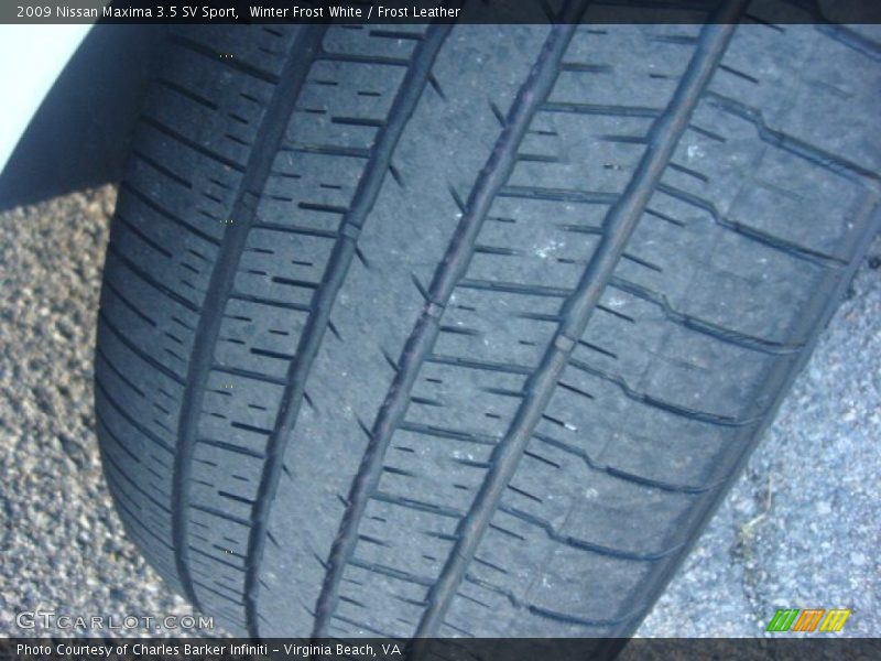 Winter Frost White / Frost Leather 2009 Nissan Maxima 3.5 SV Sport