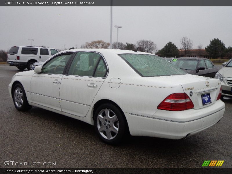 Crystal White / Cashmere 2005 Lexus LS 430 Sedan